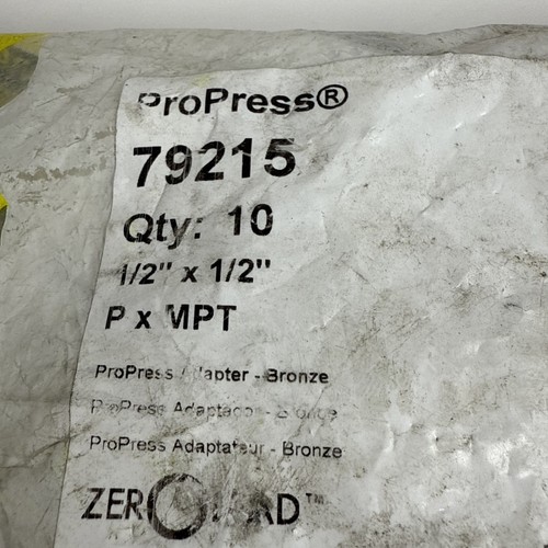 Viega propress 79215 - propress, lead-free